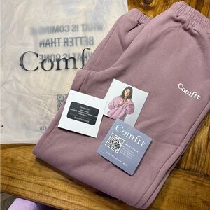 Comfrt Orchid Joggers in Large